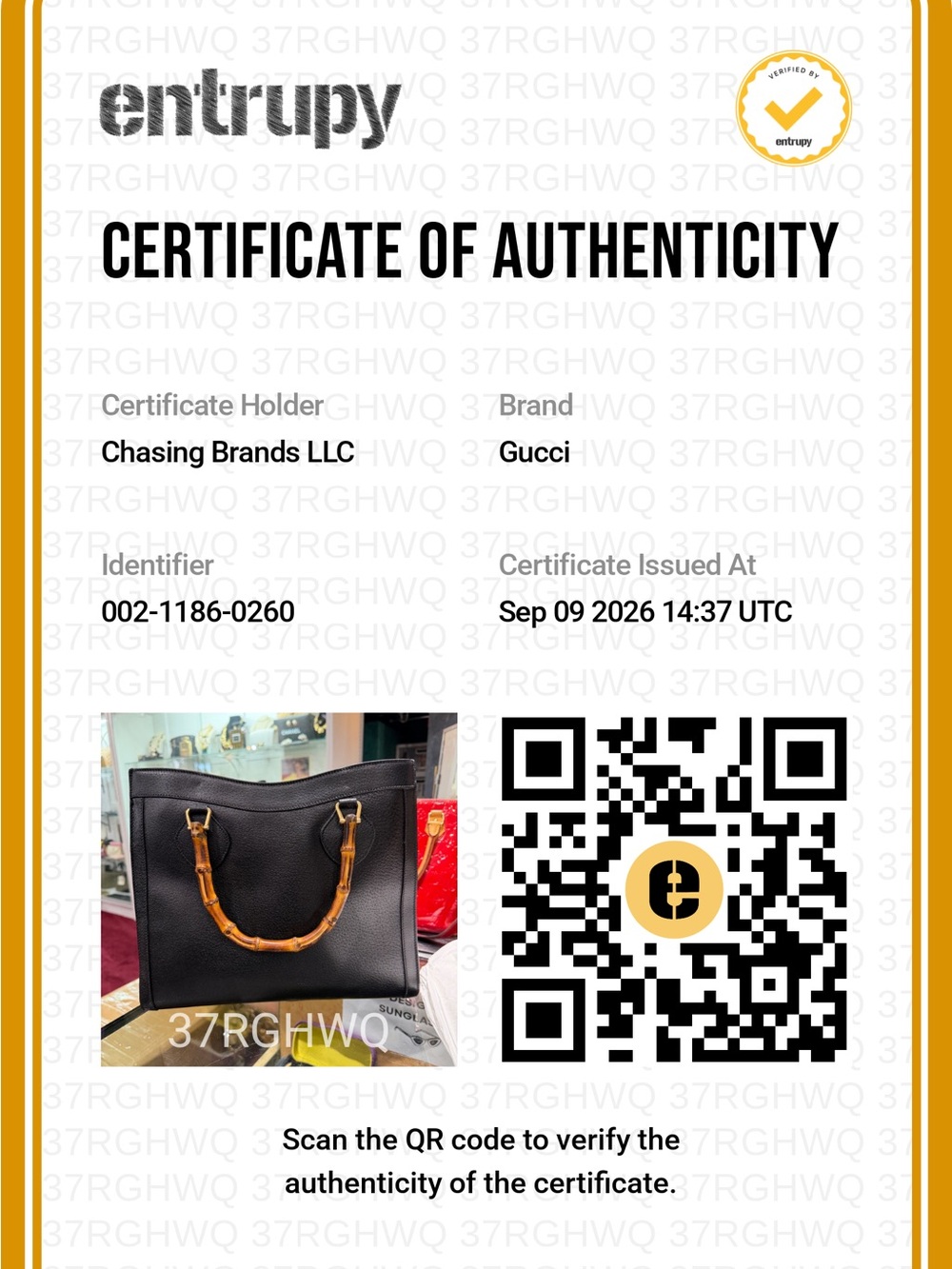 Gucci Diana Leather bamboo tote - Picture 13 of 13